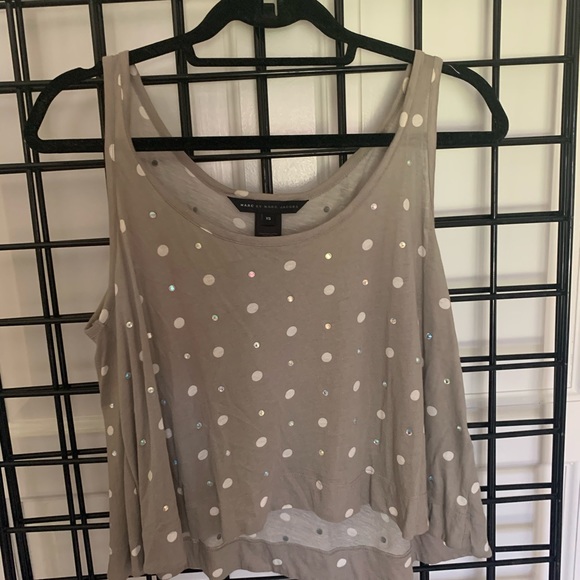 Marc by Marc Jacobs embellished crop top - Picture 1 of 1